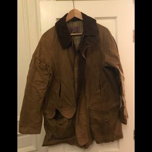 FM Allen Waxed hunting jacket